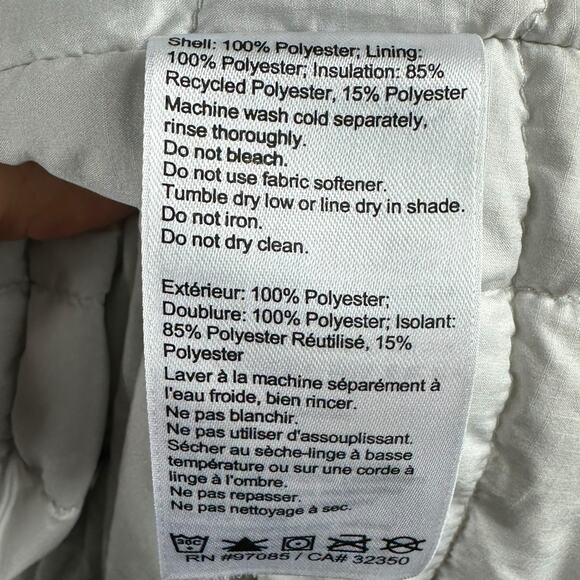 OUTDOOR RESEARCH Gray Refuge Hooded Insulated Jacket Women's Size XS Hiking - Picture 13 of 14